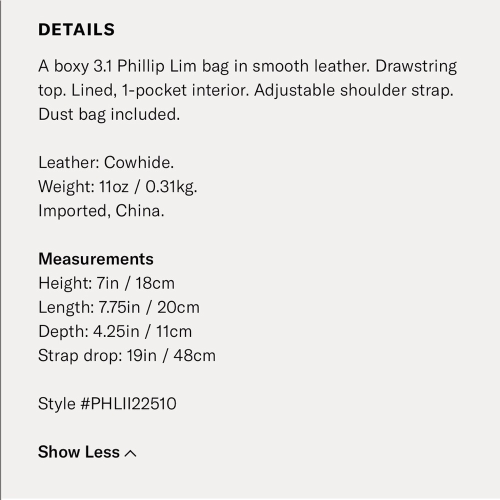 3.1 Phillip Lim soleil mini pink bucket bag NWT - Picture 4 of 8